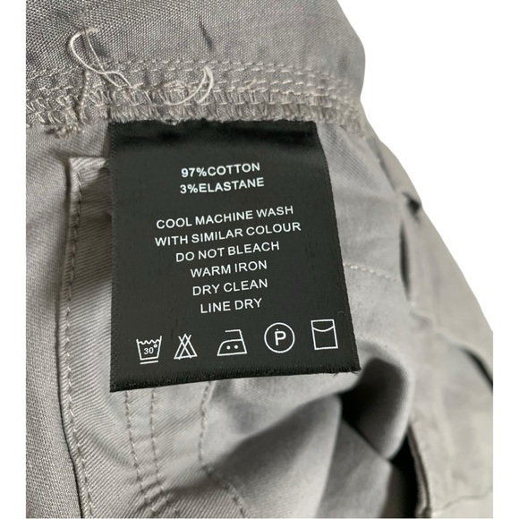 Lux To Kill High Waist Cargo Straight Leg Pants Size 4 - Picture 12 of 12